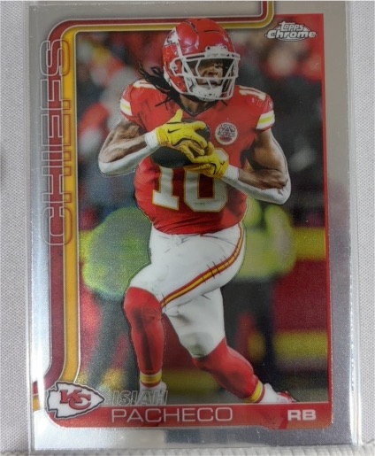2025 Topps Chrome #149 Isiah Pacheco — front