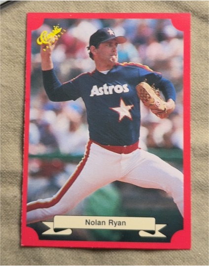 1988 Classic Red #179 Nolan Ryan Houston Astros — front