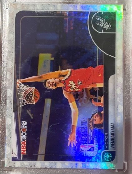 2025-26 Topps NBA Hoops #289 Victor Wembanyama — front