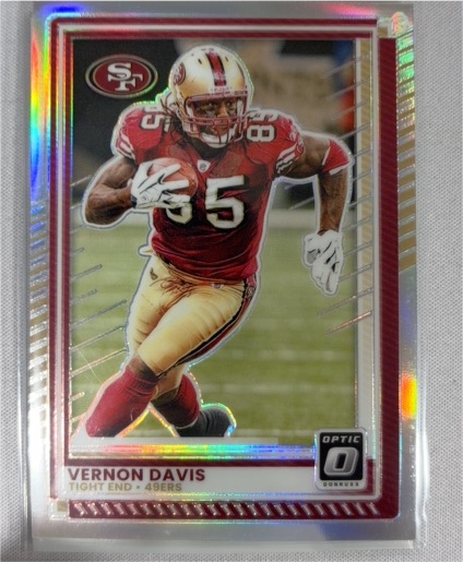2025 Panini Donruss Optic #137 Vernon Davis — front