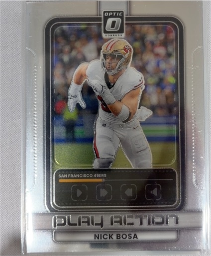 2025 Panini Donruss Optic #12 Nick Bosa — front