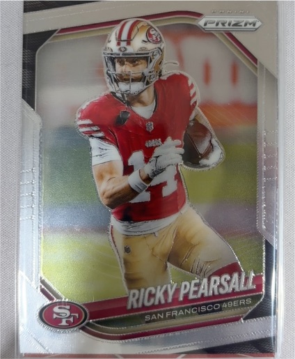 2025 Panini Prizm #99 Ricky Pearsall Silver Prizm — front
