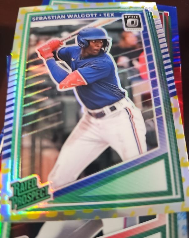 2025 Donruss Optic #103 Sebastian Walcott — front