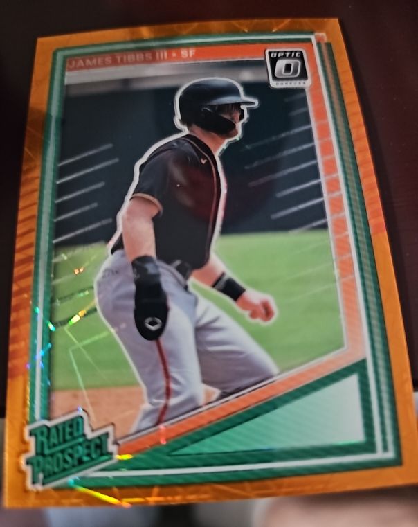 2025 Donruss Optic #187 James Tibbs III — front