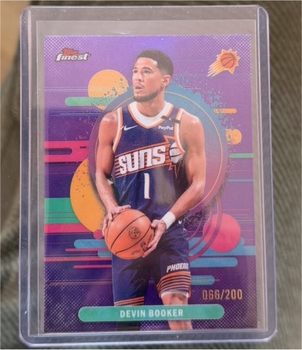 2025-26 Topps Finest #167 Devin Booker — front