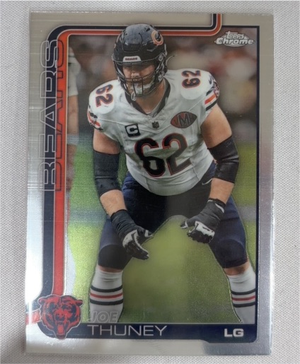 2025 Topps Chrome #50 Joe Thuney — front