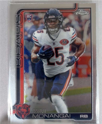 2025 Topps Chrome #382 Kyle Monangai — front