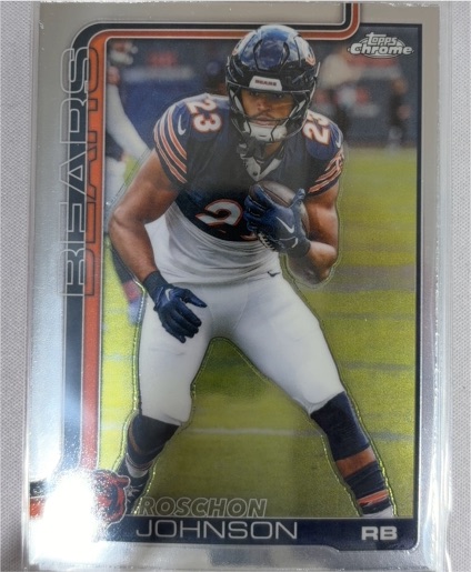 2025 Topps Chrome #55 Roschon Johnson — front