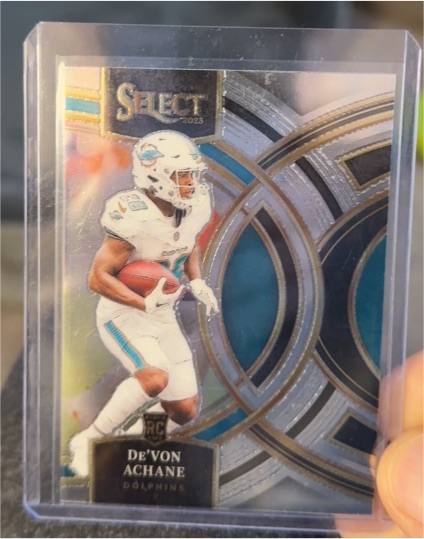2023 Panini Select Premier Level #176 De'Von Achane — front