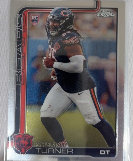 2025 Topps Chrome #303 Shemar Turner — front