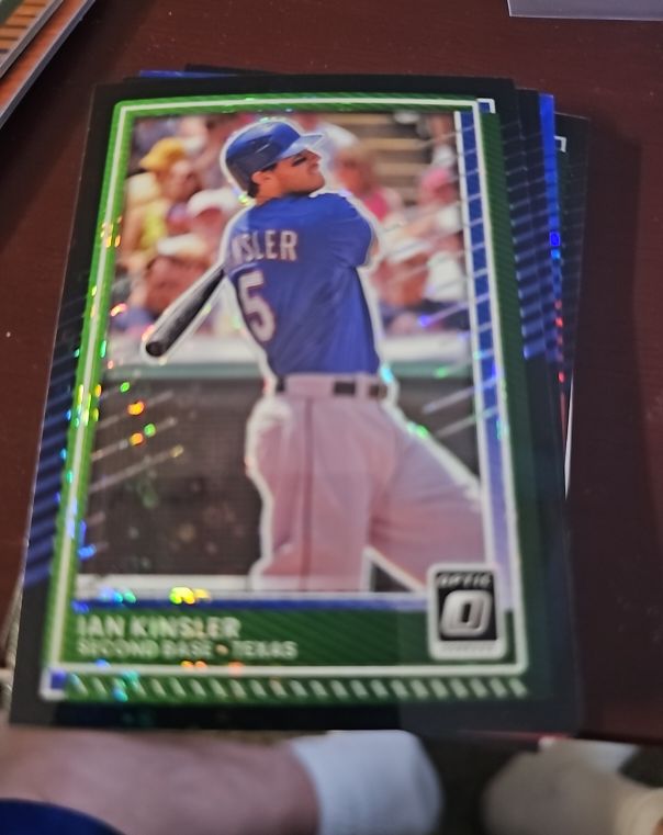2025 Panini Donruss Optic #93 Ian Kinsler — front