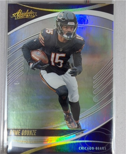 2025 Panini Absolute #72 Rome Odunze — front