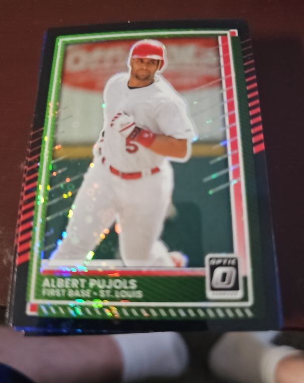 2025 Panini Donruss Optic #6 Albert Pujols — front