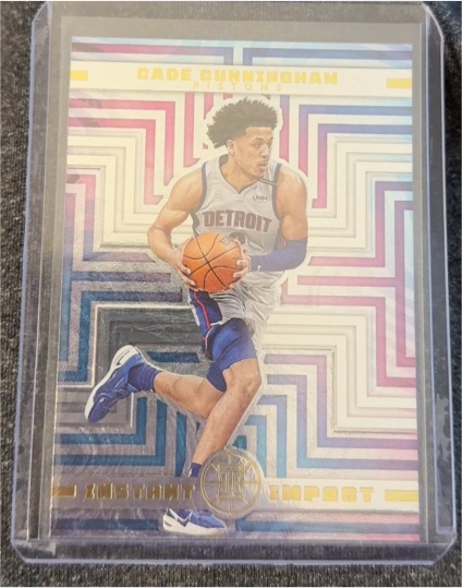 2021-22 Panini Illusions #2 Cade Cunningham Instant Impact Rookie — front