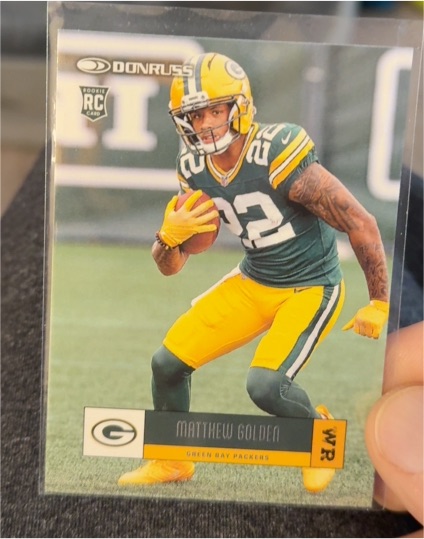 2025 Panini Donruss Rookie Retro #RO5-MTG Matthew Golden — front
