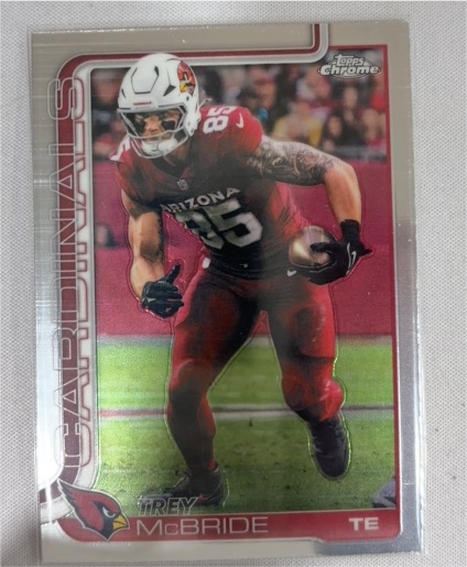 2025 Topps Chrome #4 Trey McBride — front