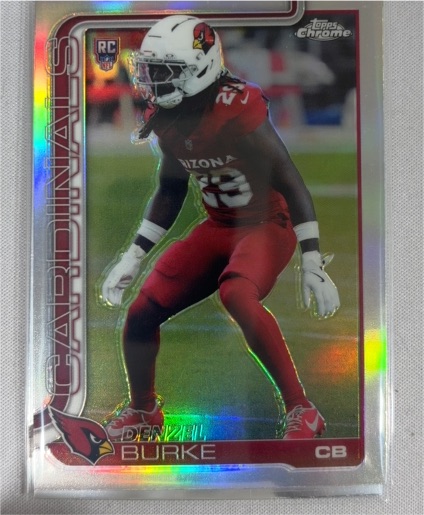 2025 Topps Chrome #368 Denzel Burke — front