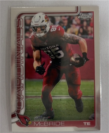 2025 Topps Chrome #4 Trey McBride — front