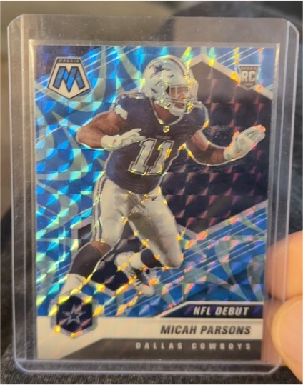 2021 Panini Mosaic NFL Debut #257 Micah Parsons — front