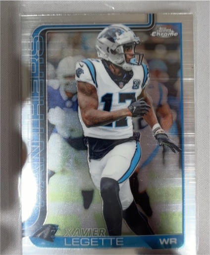 2025 Topps Chrome #38 Xavier Legette — front