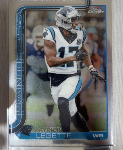 2025 Topps Chrome #38 Xavier Legette — front