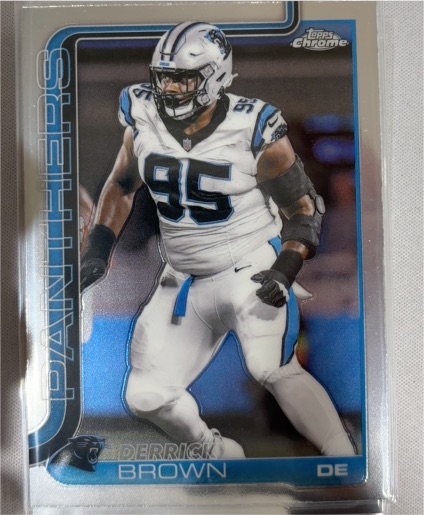2025 Topps Chrome #47 Derrick Brown — front