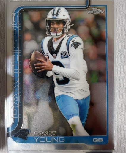 2025 Topps Chrome #40 Bryce Young — front