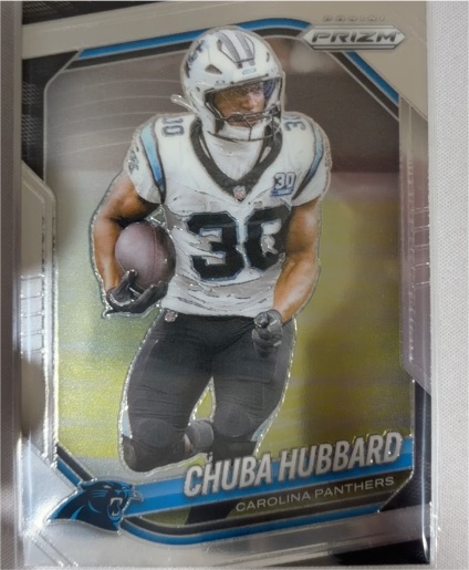 2025 Panini Prizm #237 Chuba Hubbard — front
