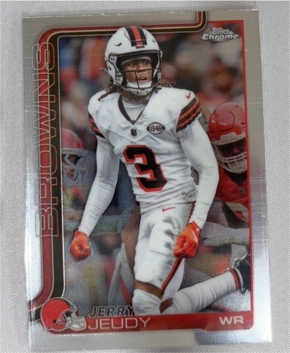 2025 Topps Chrome #68 Jerry Jeudy — front