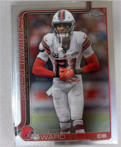 2025 Topps Chrome #74 Denzel Ward — front