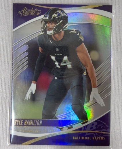 2025 Panini Absolute #28 Kyle Hamilton — front