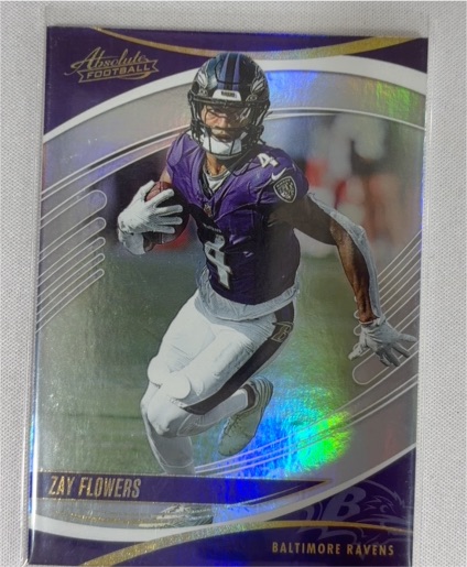 2025 Panini Absolute #62 Zay Flowers — front