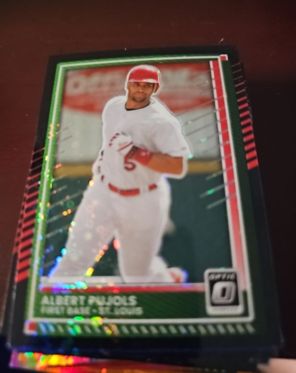 2025 Panini Donruss Optic #6 Albert Pujols — front