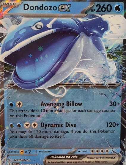 2025 Pokémon #066 Dondozo ex — front