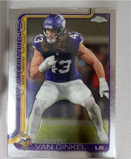 2025 Topps Chrome #198 Andrew Van Ginkel — front
