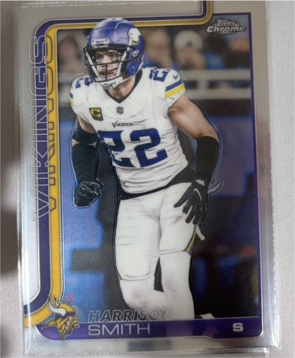 2025 Topps Chrome #204 Harrison Smith — front