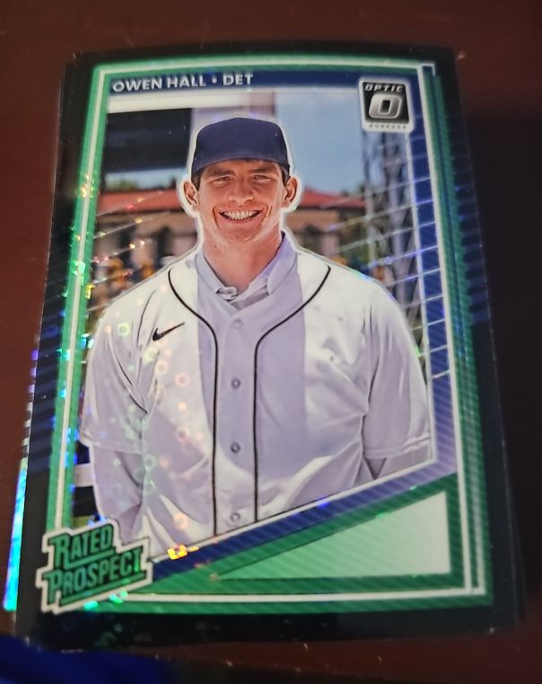 2025 Panini Donruss Optic #130 Owen Hall — front