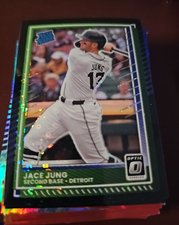 2025 Panini Donruss Optic #52 Jace Jung — front