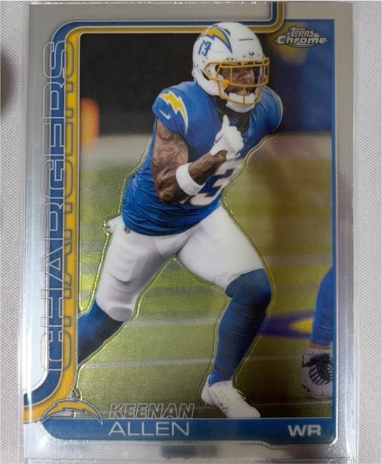2025 Topps Chrome #155 Keenan Allen — front