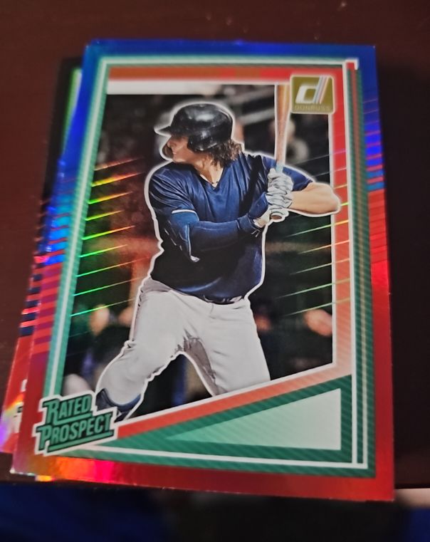 2025 Donruss Rated Prospect Baseball Card — front