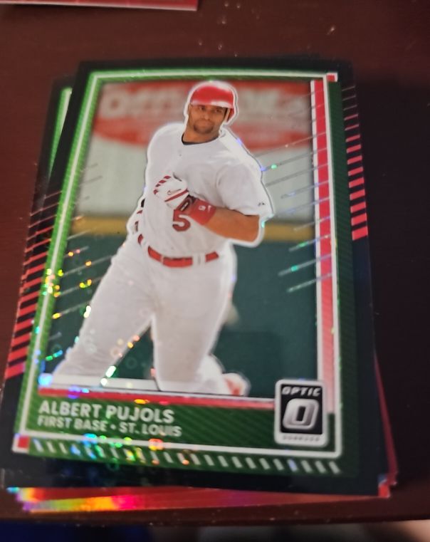 2025 Donruss Optic #6 Albert Pujols — front