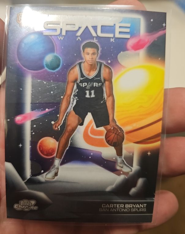 2025-26 Topps Cosmic Chrome #SW-9 Carter Bryant — front