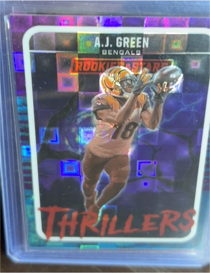 2025 Panini Rookies & Stars #9 A.J. Green Thrillers — front