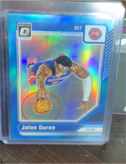 2024-25 Panini Donruss Optic #89 Jalen Duren — front