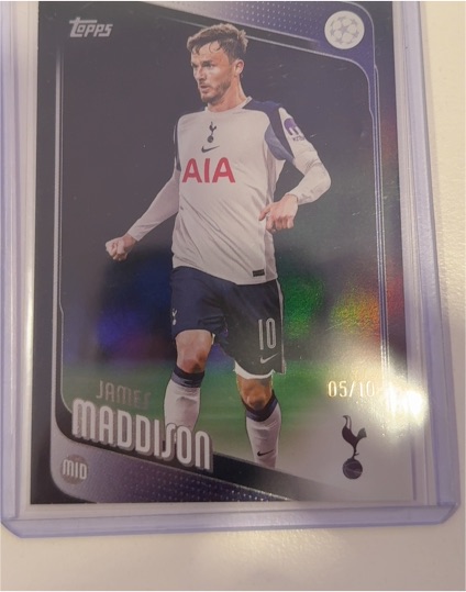 2025-26 Topps UEFA Club Competitions #85 James Maddison — front