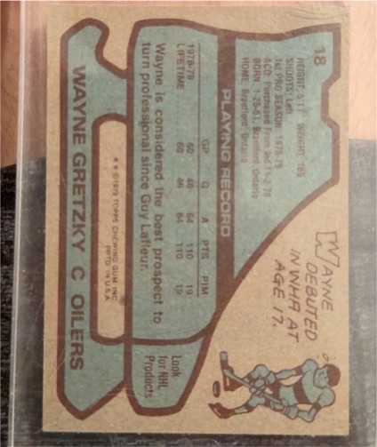 1981-82 Topps #18 Wayne Gretzky — front