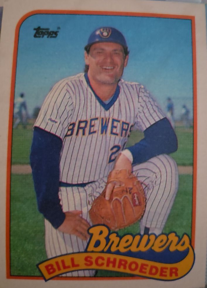 1989 Topps #563 Bill Schroeder — front