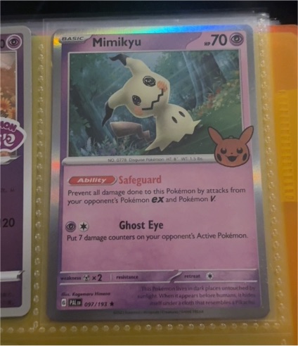 2023 Pokémon #097/193 Mimikyu — front