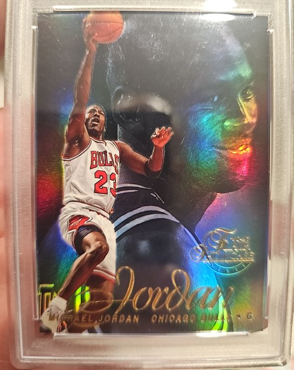 1996-97 Fleer Flair Showcase #23 Michael Jordan — front