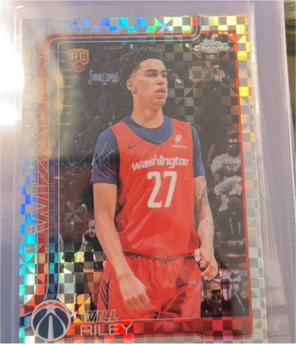 2025-26 Topps Chrome #271 Will Riley — front
